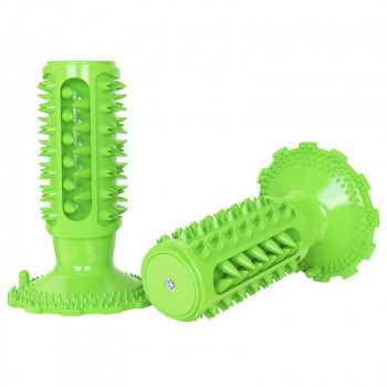 SQUEAKER CLASSIC DOG TOOTHBRUSH GREEN 147x 56mm