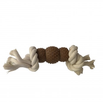 PUPPY BAMBOO TOY CARAMEL 22.5CM