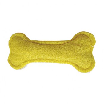 Loofah PUPPY TOY bone L 15x7cm