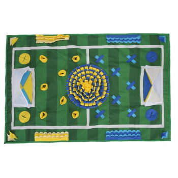 PET SMELLING MAT FOOTBALL FIELD 100x65cm