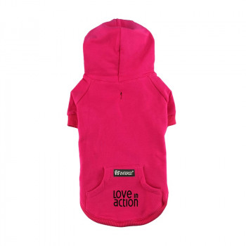 COTTON HOODIES PINK 2XL 61cm