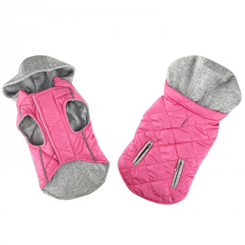 SPORTIVE JACKET PINK W HOOD 37 cm