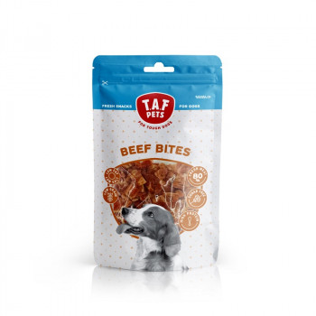 TAF PETS FRESH DOG TREATS BEEF BITES 75 gr