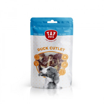 TAF PETS FRESH DOG TREATS DUCK CUTLET 75 gr