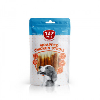 TAF PETS FRESH DOG TREATS GNAW CHICKEN STICKS 75 gr