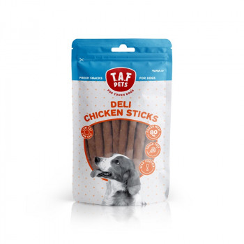 TAF PETS FRESH DOG TREATS DELI CHICKEN STICKS 75 gr