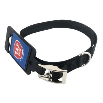 DOG COLLAR S/L METAL BUCKLE 10mm x 30cm RED,BLUE,BLACK