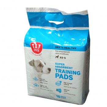 TAF PET PADS 60X60cm 15pcs ADHESIVE STRIPS 40gr/SAP 3gr 600ml