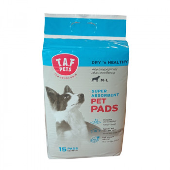 TAF PET PADS 60X90cm 15pcs NO ADHESIVE 60gr/SAP 5gr 1000ml