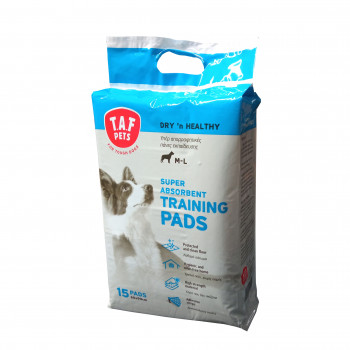TAF PET PADS 60X90cm 15pcs ADHESIVE STRIPS 60gr/SAP 5gr 1000ml